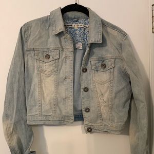 Cropped Jean Jacket
